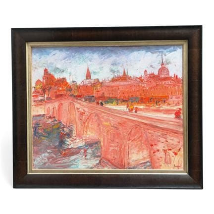 Jean FUSARO (geb. 1925)
Toulouse, rote Brücke über