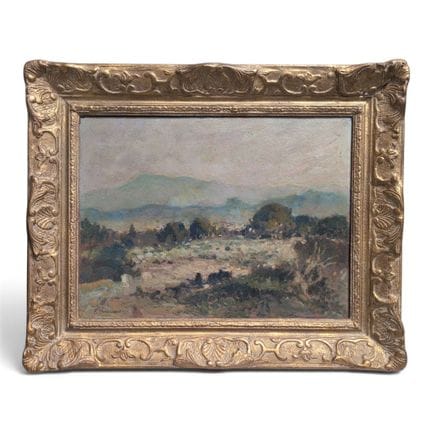 Fernand MAILLAUD (1862-1948)
Paysage
Huile sur car
