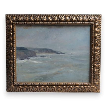 Abel HERVÉ (1858-1915)
Marine
Huile sur panneau si