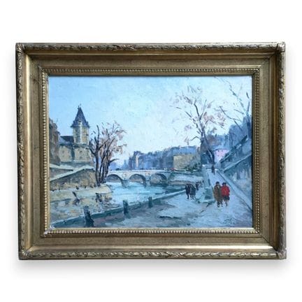 Claude BILS (1884-1968)
Paris, le pont Saint Miche