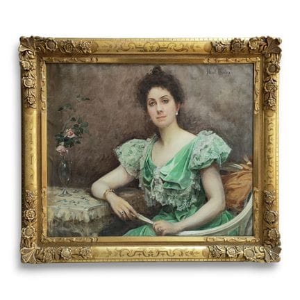 Paul Emile CHABAS (1869-1937)
Portrait de dame à l