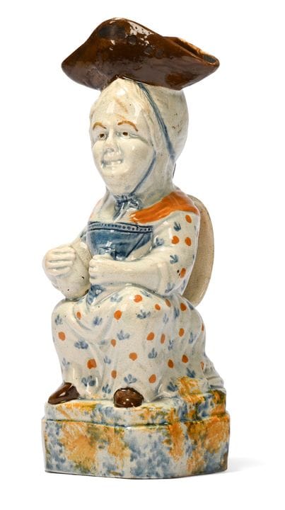UNE CRUCHE « MARTHA GUNN » EN PEARLWARE, FABRIQUÉE