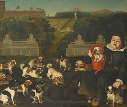 NACH TIBERIO DI TITITHE MEDICI, ZUCHTBETREUER Öl a