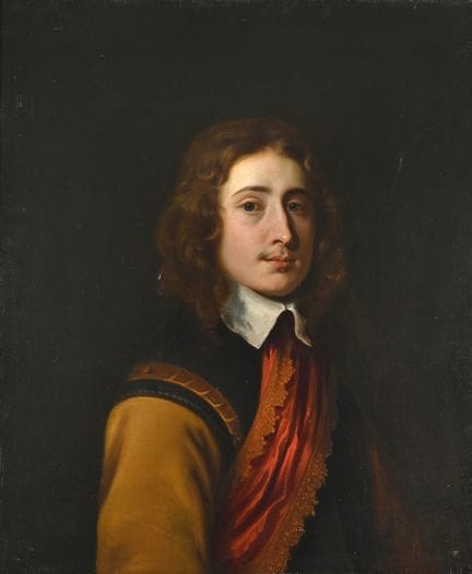 FOLLOWER OF WILLIAM DOBSONPORTRAIT OF A GENTLEMAN,