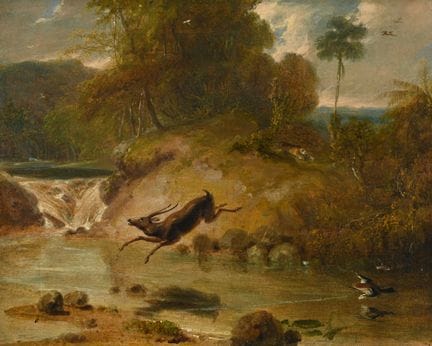 WILLIAM DANIELL (BRITÁNICO, 1769-1837)PAISAJE MONT
