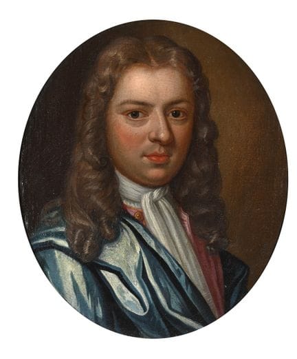 ESCUELA FRANCESA (SIGLO XVIII) RETRATO DE UN HOMBR