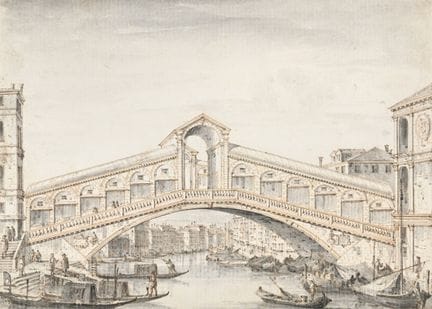 FRANCESCO ZUCCHI (ITALIEN, 1692-1764) LE RIALTO, V