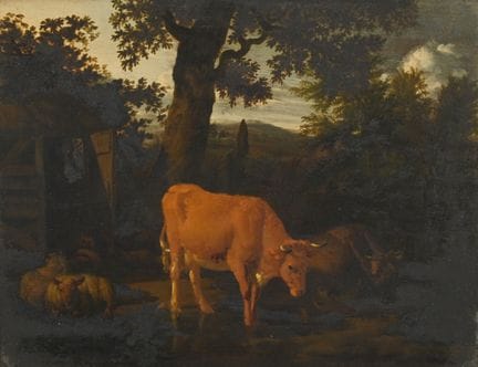 ATRIBUIDO A JOHANN HEINRICH ROOS (ALEMÁN, 1631-168