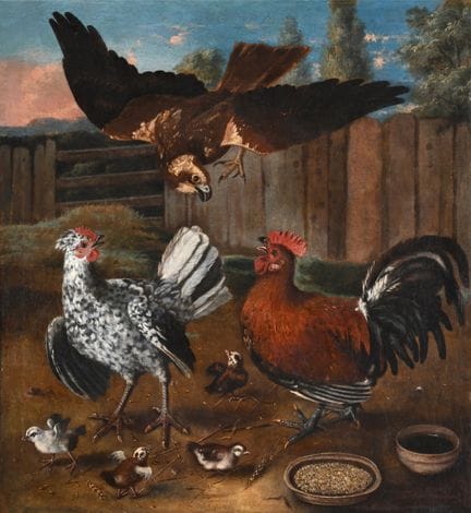 TRAJAN HUGHES (BRITÁNICO, 1670 - ) «ÁGUILA PERDICO