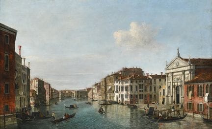 ANHÄNGER VON GIOVANNI ANTONIO CANAL, GENANNT CANAL