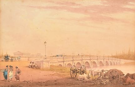 JUSTINIAN WALTER GANTZ (BRITANNIQUE, 1802-1862)VUE