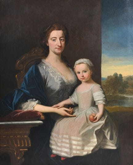 ATRIBUIDO A WILLIAM HOARE DE BATH (BRITÁNICO, 1707