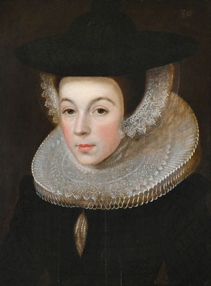 SCUOLA ANGLO-OLANDESE (CIRCA 1600)RITRATTO DI UNA 