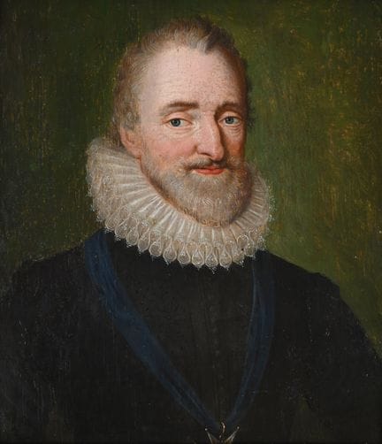 FOLLOWER OF FRANS POURBUSPORTRAIT OF KING HENRI IV