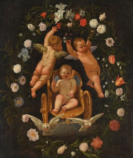 AFTER DANIEL SEGHERS AND DOMENICO ZAMPIERITHE TRIU