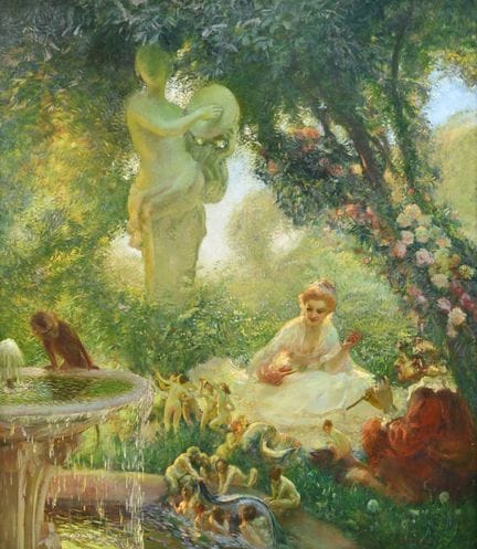 GASTON LA TOUCHE (FRANZOSISCH 1854–1913) „LA JARDI