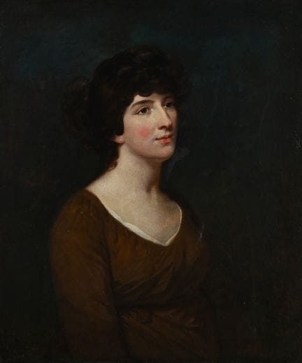 ÉCOLE BRITANNIQUE (DÉBUT DU XIXe SIÈCLE) PORTRAIT 