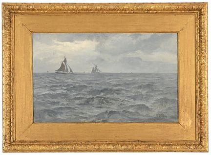 HENRY MOORE (BRITISCH 1831–1895) „MID-CHANNEL, EVE