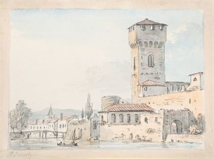 PAUL SANDBY, R.A. (BRITANNIQUE, 1731-1809) UN CAPR