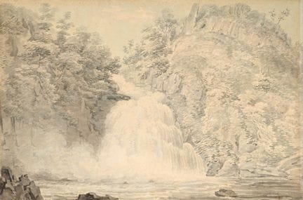 EDWARD DAYES (BRITANNIQUE, 1763-1804)RHAIDR DU, GW