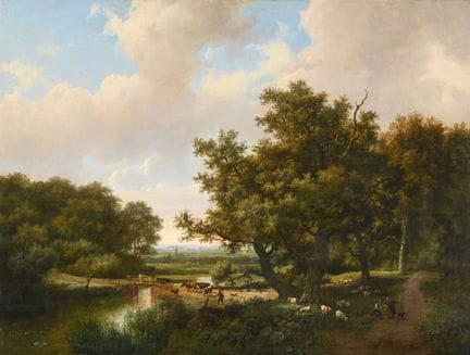 MARINUS ADRIANUS KOEKKOEK (NIEDERLÄNDER 1807–1870)