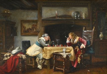 FRANK MOSS BENNETT (BRITANNIQUE, 1874-1952) UNE SC