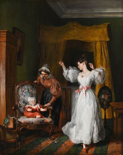 CHARLES ROBERT LESLIE (BRITANNIQUE, 1794-1859) « L