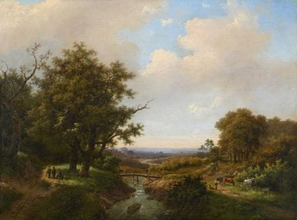 MARINUS ADRIANUS KOEKKOEK (NIEDERLÄNDER 1807–1870)
