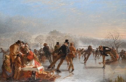 CHARLES LEES (ÉCOSSAIS, 1800-1880)SCÈNE SUR LE LOC