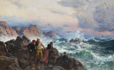 HJALMAR JOHNSSEN (NORWEGER, 1852–1901) „DER SCHIFF