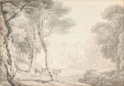 JOHN WHITE ABBOTT (BRITANNIQUE, 1763-1851)VUE DU W