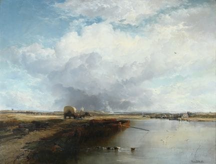 JAMES WEBB (BRITISCH, 1825–1895) DER GEPÄCKWAGEN; 