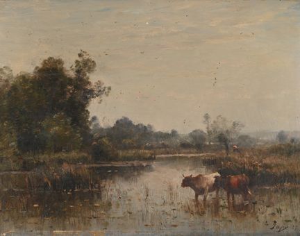 LOUIS AIMÉ JAPY (FRANZOSISCH, 1840–1916) „Vieh trä
