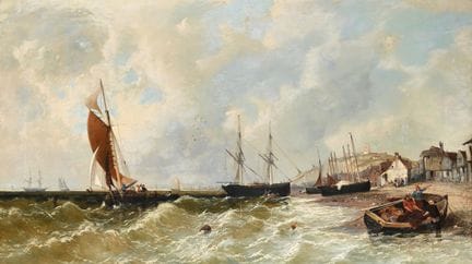JAMES MEADOWS SENIOR (BRITISCH, 1798–1864) „Schiff
