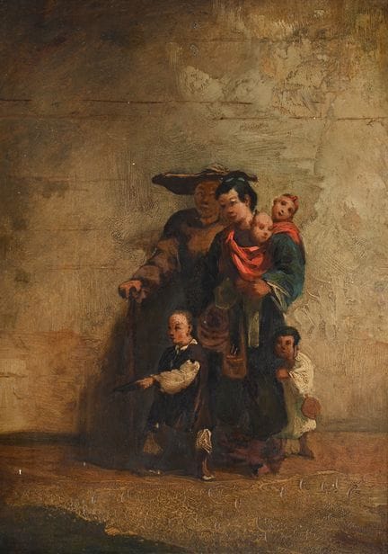 ANGLO-CHINESISCHE SCHULE (19. JAHRHUNDERT) FAMILIE