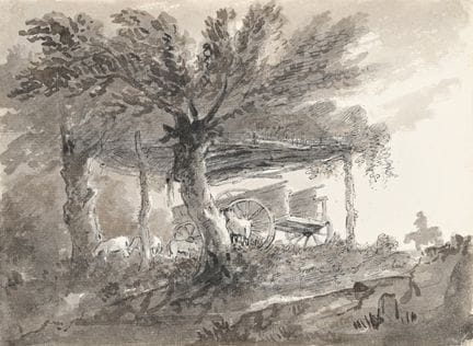 SIR GEORGE BEAUMONT (BRITANNIQUE, 1753-1827) UNE V