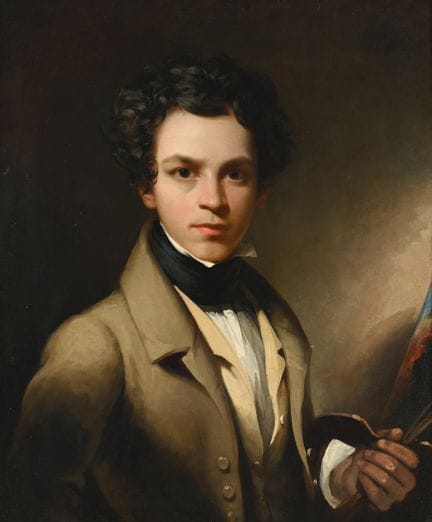 ‡ ÉCOLE ALLEMANDE (XIXe SIÈCLE) PORTRAIT D’UN HOMM