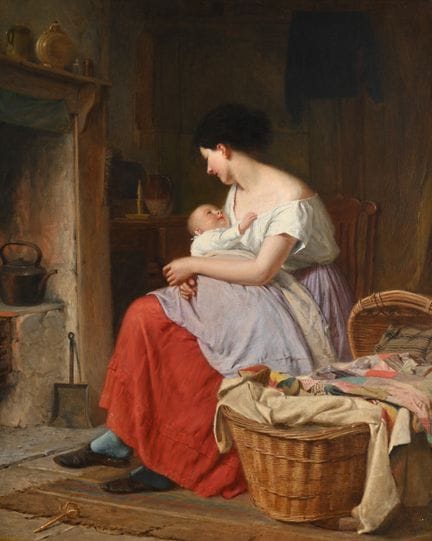 HAYNES KING (BRITISCH, 1831–1904) „Mütterliche Für