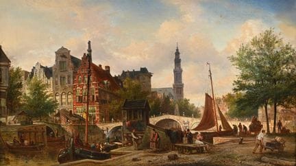 ELIAS PIETER VAN BOMMEL (NIEDERLÄNDER, 1819–1890) 