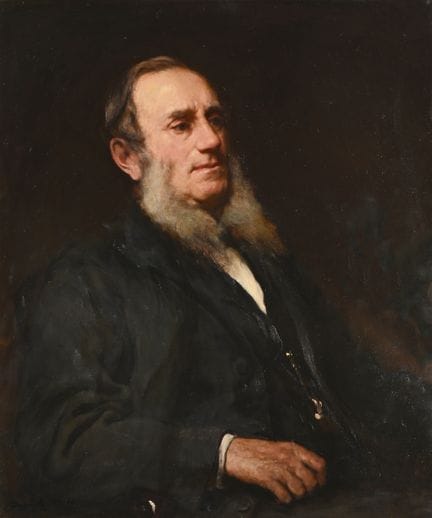 FRANK HOLL (BRITANNIQUE, 1845-1888) M. ALFRED BAKE