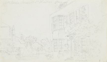 PAUL SANDBY, R.A. (BRITANNIQUE, 1731-1809)LA MAISO