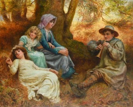 NORMAN PRESCOTT DAVIES (BRITISCH, 1862–1915) „WOOD