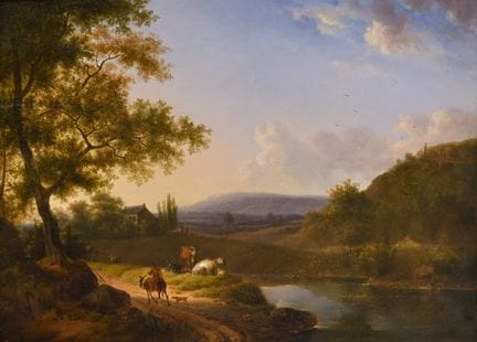 JULIEN JOSEPH DUCORRON (BELGIER 1770–1848)IDYLLISC