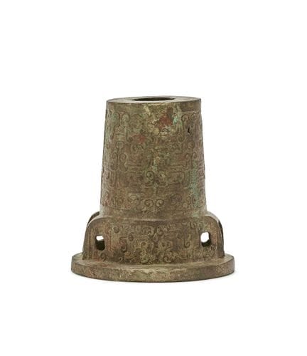 Eine chinesische Achskappe aus Bronze, Wei, östlic