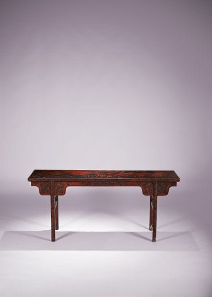 Table d'autel chinoise « des quatre saisons » de s