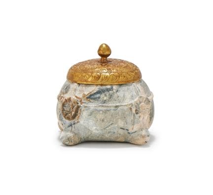 Petit encensoir tripode chinois en stéatite sculpt