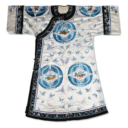 Ein ungewöhnliches chinesisches Manchu-Hofkleid fü