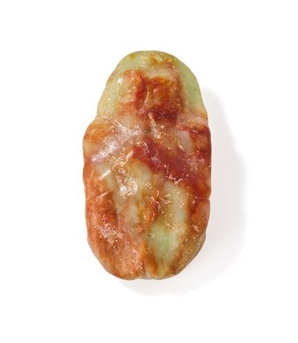 Eine chinesische Jadefigur, möglicherweise aus der