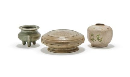 Eine chinesische Schatulle mit Deckel aus Yaozhou 