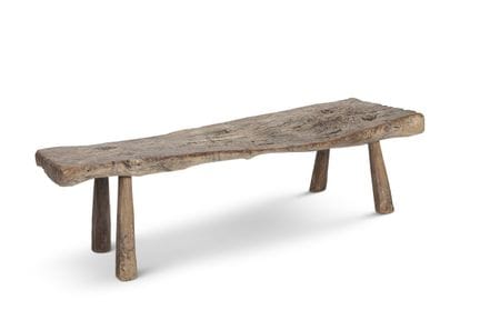 BANC EN ORME « BENCHENGLISH », XIXe SIÈCLE – 38 cm